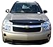 Auto Ventshade [AVS] Bugflector II Hood Shield / Protector | Fits 2005 - 2009 Chevrolet Equinox | High Profile Bug Deflector - 1 pc., Dark Smoke | 25329