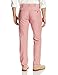 Haggar Men's Vintage Slim Fit Flat Front Red Plaid Pant