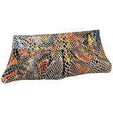 Lauren Merkin Eve Rainbow Serpent Clutch