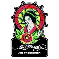 ED HARDY 10711 Lufterfrischer Geisha Black Love