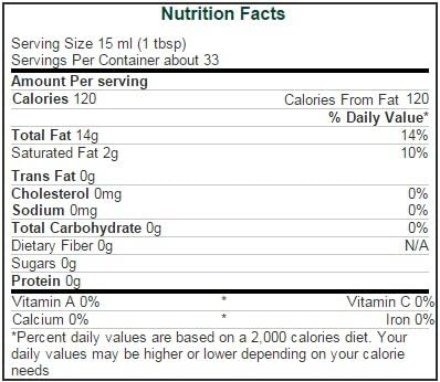 Middle Earth Organic Cold Pressed Extra Virgin Olive Oil, 16.9 Ounce -- 6 per case.