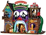 Lemax 35547 Chuckle's FUN House Spooky Town Village Building Halloween Decor