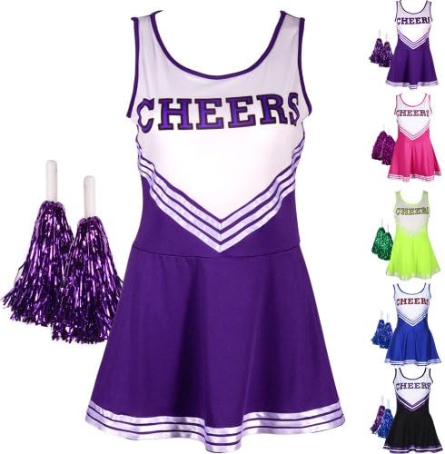 Fashoutlet Women's Musical Uniform Fancy Dress Costume Complete Outfit