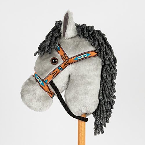 Montana Toy Company Peggy's Ponies Handmade Grey Stick Horse
