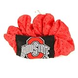 Ohio State Buckeyes Red Hair Scrunchie - Hair Twist - Ponytail Holder