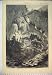 1870 German Magazine Country House Mountain Scene Art