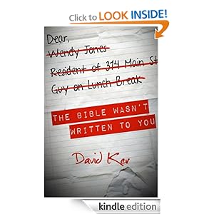 The Bible Wasn't Written To You