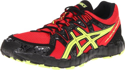 ASICS Men's Gel-Fujitrainer 2 Running Shoe,Red/Neon Yellow/Black,15 M US ASICS Men's Gel-Fujitrainer 2 Running Shoe,Red/Neon Yellow/Black,15 M US
