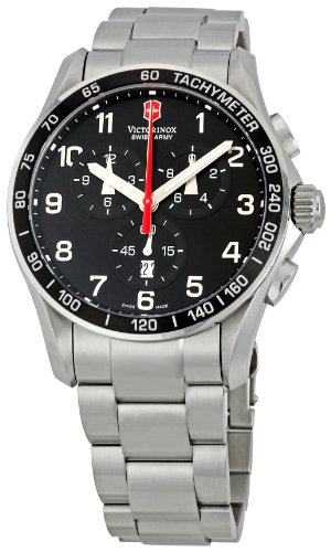 Victorinox Swiss Army Men's 241199 Classic XLS Black Dial Watch