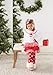 Santa Fur Girl's Pant Set 4t