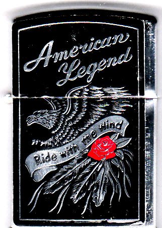 American Legend Lighter ~ Polished Crome Lighter