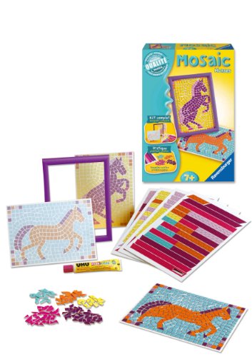 Imagen 2 de Ravensburger 18305 Caballos - Set de creacin de mosaicos [importado de Alemania]