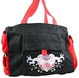 Harley Davidson Canvas Mini Tote Bag Purse Tattoo Flash