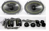 Kicker 07DS6802 6-Inch X 8-Inch Component System with 20mm Tweeter (Pair)