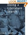 Doing a Literature Search: A Comprehensive Guide for the Social Sciences