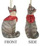 December Diamonds Cool Cat Christmas Ornament
