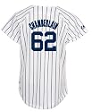Joba Chamberlain New York Yankees Women's White/Navy Fashion Replica Jersey