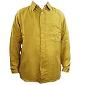 Mens Tommy Bahama Indigo Palms mustard long sleeve shirt