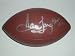 Howie Long Signed NFL Football Oakland Raiders 