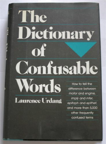dictionary of confusable words
