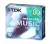 TDK CD-R 音楽用 80分 日本製 ホワイトディスク インクジェットプリンタ対応(ワイド） 10枚パック CD-RDE80PWX10Nの画像