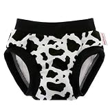 Blueberry Training Pants, Cow, Medium