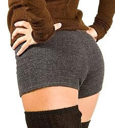 Low Rise Sexy Stretch Knit Boy Shorts by KD dance Great For Yoga, Dance, Gym, Pilates, Zumba, Figure Skating To Casual Resort Wear Fashionable, Made In New York City USA