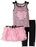 Young Hearts Girls 2-6X Pullover with Skirt and Pant