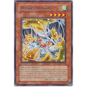  Yu-Gi-Oh! - Debris Dragon - Crimson Crisis - #CRMS-EN002 - 1st Edition - Rare