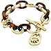 Michael Kors Gold Tone Tortoise Link Bracelet
