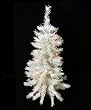 3' Pre-Lit White Artificial Christmas Tree - Clear Lights