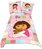 Belltex 446-DORA-DBO22 Bettw&auml;sche Dora Pajama 140 x 200 + 65 x 65 cm