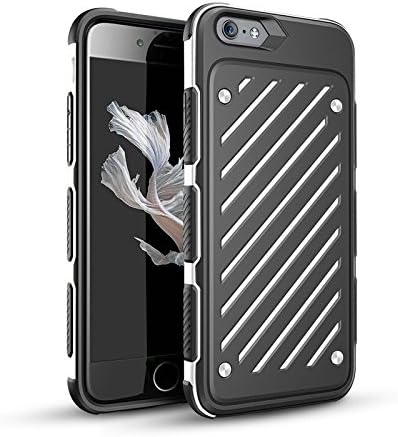 ROONULL® Unicorn Beetle Sport iPhone 6/6s Case [ Dual Layer Hybrid ] Slim Armored Protective Bumper Case [ Soft TPU + PC Hard Shell ] with Shockproof Function for iPhone 6/6s. ( 4.7" White )