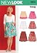 New Look Sewing Pattern 6872 Misses Skirts, Size A (6-8-10-12-14-16)