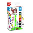 The Pencil Grip Kwik Stix Solid Tempera Paint, Super Quick Drying, 6 Pack (TPG-601)