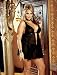 Plus Size Chiffon sleepwear babydoll with adjustable buckle front opening