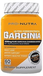 Lifestyle Health Pro-Nutra Pure Garcinia Cambogia Extract Weight Loss Support, 60 Count