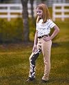 TuffRider Kids Floral LowRise Pull On Jodhpurs