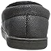 isotoner Men's Pebble Microsuede Moccasin Slipper with Braid