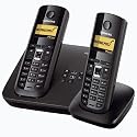 Siemens Gigaset A585 DUO analoges schnurlos Telefon mit Anrufbeantworter und SMS Funktion, DECT / GAP Standard, A 585 *NEU*