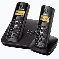 Siemens Gigaset A585 DUO analoges schnurlos Telefon mit Anrufbeantworter und SMS Funktion, DECT / GAP Standard, A 585 *NEU*