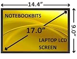 NEW LAPTOP NOTEBOOK LCD CCFL WXGA+ SCREEN 17.0" FOR TOSHIBA SATELLITE P100-347