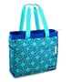 JanSport Classic Utility Tote, Calypso Blue Grunge