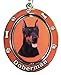 Doberman Key Chain 