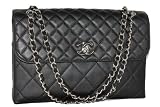 (シャネル)CHANEL　A49272　マトラッセ　ダブルチェーンショルダーバッグ　黒×シルバー金具　並行輸入品 [ウェア&シューズ] シャネル ショルダーバッグ