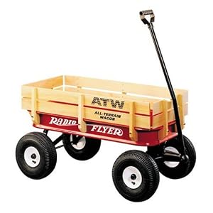 Radio Flyer 32S All-Terrain Steel and Wood Wagon