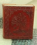Cuero Brown Vintage Leather Tree of Life Journal Notebook for Writing Leather Diary Handmade Leather Journal