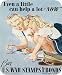Even A Little Can Help A Lot Now WWii US Vintage MOUSE PAD