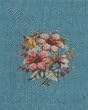 Miniature Aqua Needlework Kit by Lindee's Little Linens