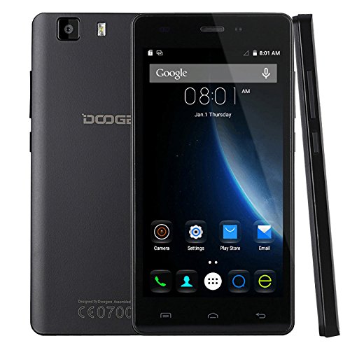 Doogee X5 Pro 16GB Black, Dual Sim, 2GB Ram, 5.0 inch, Unlocked International Model, No Warranty